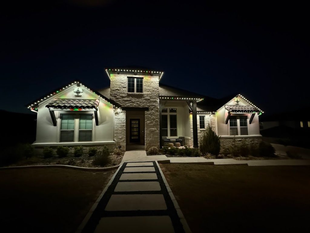 Evening Roofline Glow